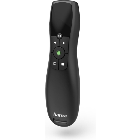 Hama Draadloze Laser Pointer Groen Licht Zwart
