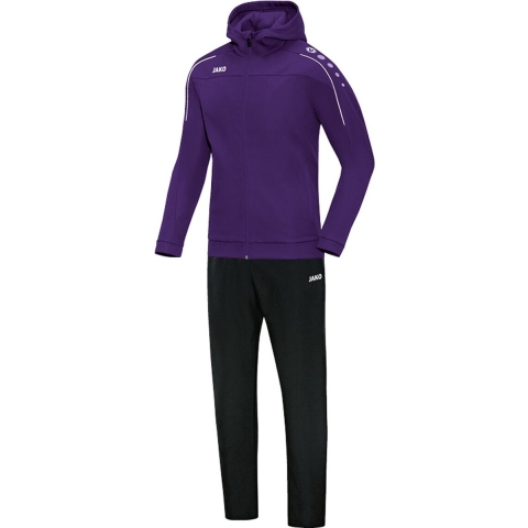 JAKO M9650D Vrijetijdspak Met Kap Classico Dames - Paars - 46
