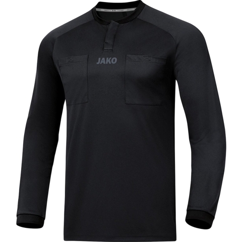 JAKO 4371 Scheidsrechtershirt Lm - Zwart - 3XL