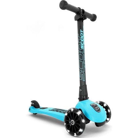 Scoot and Ride Highway Kick 3 - LED - Blueberry - Scoot and Ride - OneSize - Scooter