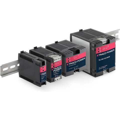 TracoPower TCL 060-124C DIN-rail netvoeding 24 V/DC 2.5 A 60 W Aantal uitgangen: 1 x Inhoud: 1 stuk(s)
