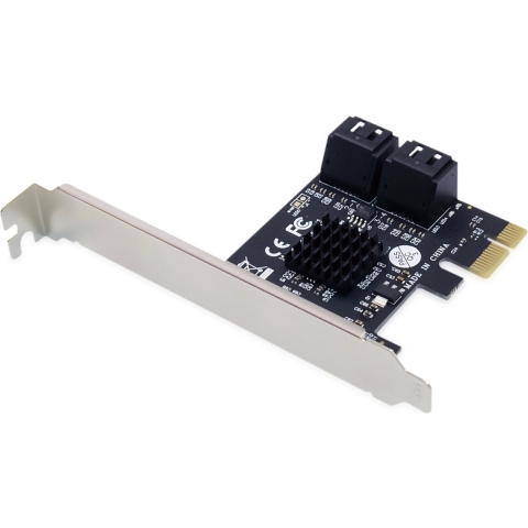 Conceptronic EMRICK 4-Port-SATA-PCIe-Adapter mit SATA-Kabel SATA-controller PCIe