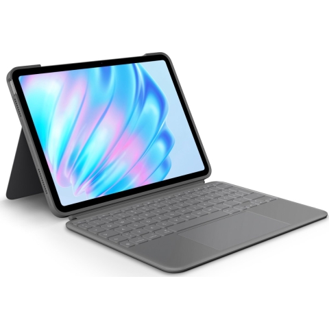 Logitech Combo Touch Tablettoetsenbord met BookCover Geschikt voor merk (tablet): Apple iPad Air 11 (M2, 2024), iPad Air 11 (M3, 2025), iPad Air (5e generatie)