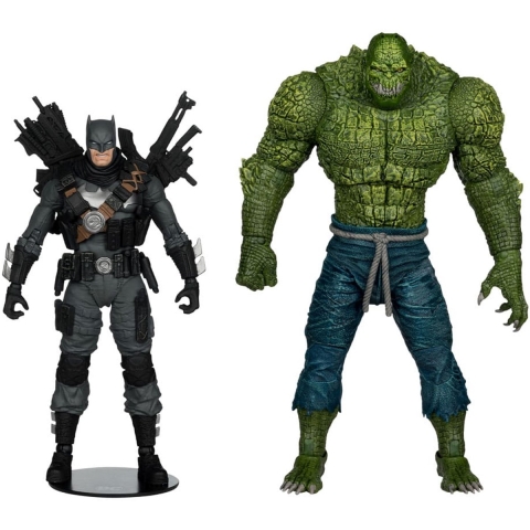 McFarlane The Grim Knight vs. Killer Croc