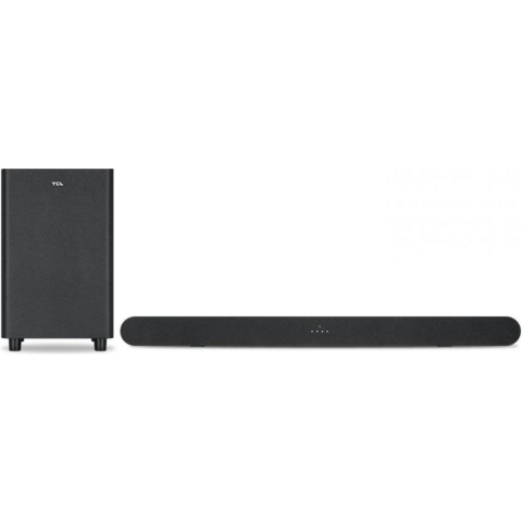TCL TDS6100 soundbar - Home Cinema 2.0 - HDMI ARC - 120W - Dolby Audio - Bluetooth - Zwart