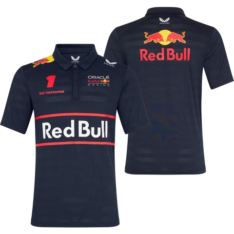 Max Verstappen Polo - L - Heren - Driver Polo 2025 - Red Bull Racing