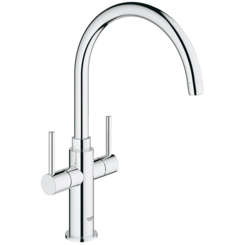 GROHE Ambi Cosmopolitan Keukenkraan - Tweegreeps - Chroom