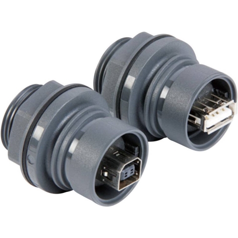 Bulgin PXP6042/A PXP6042/A USB-inbouwbus Voorzijde type A, achterzijde type B 1 stuk(s)