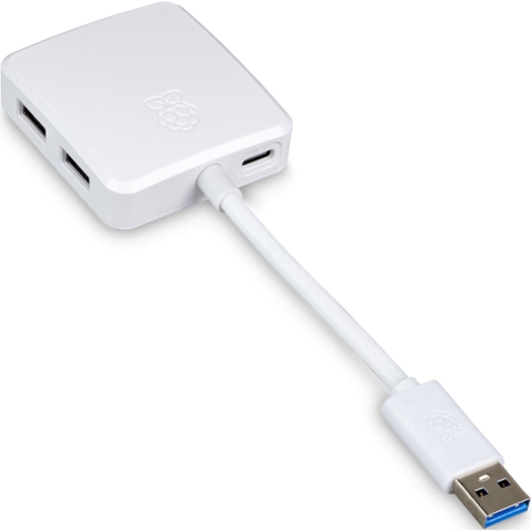 Raspberry Pi® SC1636 USB 3.0-hub 4 poorten Wit
