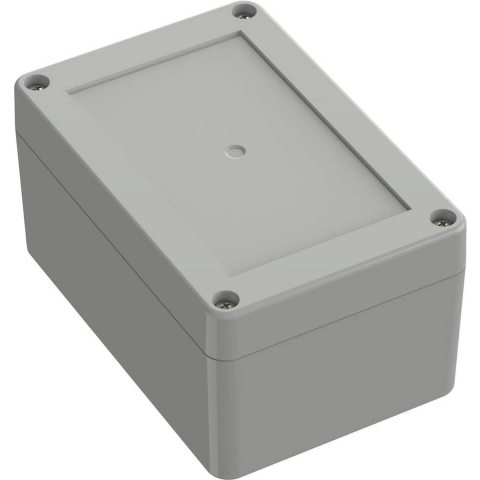 TRU COMPONENTS TC-10860588 Universele behuizing 120 x 80 x 60.20 Polycarbonaat Lichtgrijs 1 stuk(s)