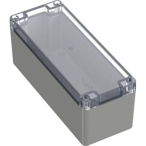 TRU COMPONENTS TC-10860956 Universele behuizing 191.80 x 75.10 x 75.30 Polycarbonaat Lichtgrijs 1 stuk(s)