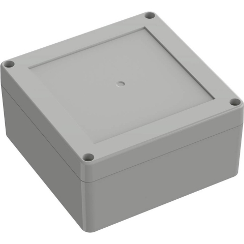 TRU COMPONENTS TC-10860668 Universele behuizing 119.80 x 119.80 x 60.10 Polycarbonaat Lichtgrijs 1 stuk(s)