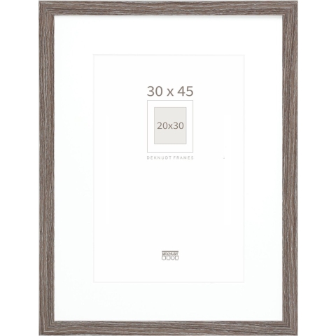 Deknudt S66KH3P1_30,0X45 Wissellijst Papierformaat: 30 x 45 cm Grijs