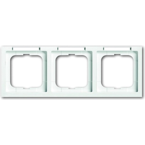 Busch-Jaeger 2CKA001754A4369 Frame Frame 3-voudig Future lineair Verkeerswit, Wit 1 stuk(s)