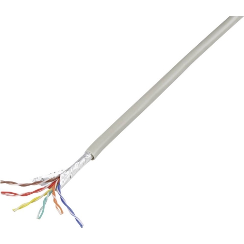 TRU COMPONENTS 1568142 Telefoonkabel J-Y(ST)Y 6 x 2 x 0.6 mm Grijs 25 m