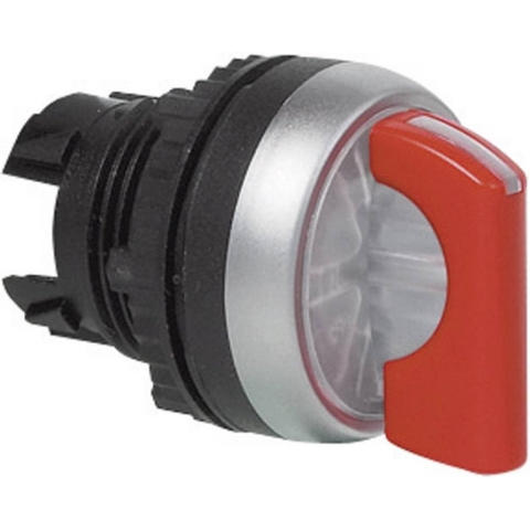 BACO BAL21ME30 L21ME30 Keuzetoets Kunststof frontring, Verchroomd Kleurloos 2 x 45 ° 1 stuk(s)
