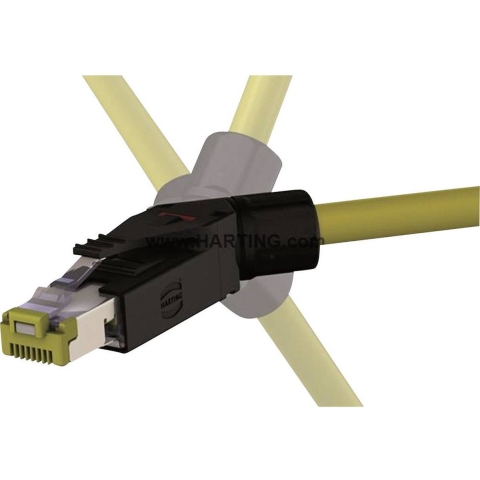 Harting 09451511561 Sensor/actuator dataconnector Aantal polen (sensoren): 8P8C Stekker, haaks 1 stuk(s)