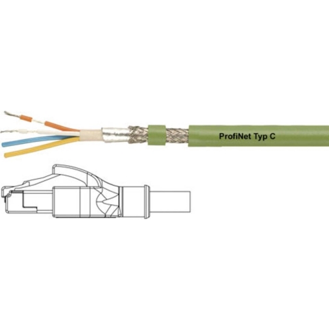 Helukabel 806410 RJ45 Netwerkkabel, patchkabel CAT 5e SF/UTP 1.00 m Groen PUR-mantel, Afscherming gevlochten, Folie afscherming, Flexibele binnenader 1 stuk(s)