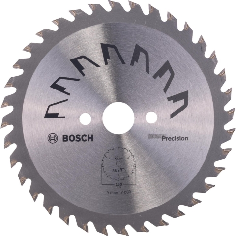 Bosch Accessories Precision 2609256853 Hardmetaal-cirkelzaagblad 150 x 20 mm Aantal tanden: 36 1 stuk(s)