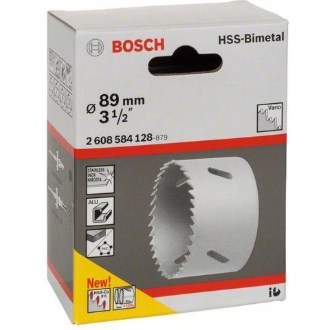 Bosch Accessories SEGA A TAZZA BIMETALLICA A TAZZA D.89 H50 2608584128 Gatenzaag 89 mm 1 stuk(s)