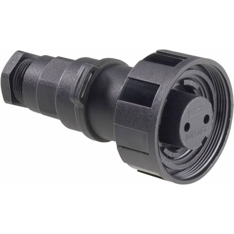 Bulgin PX0736/S Ronde connector Bus, recht Serie (ronde connectoren): PX Totaal aantal polen: 2 1 stuk(s)