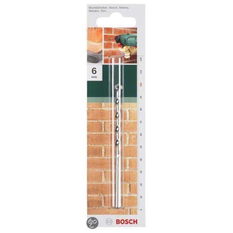 Bosch Accessories 2609255456 Carbide Steen-spiraalboor 20 mm Gezamenlijke lengte 400 mm Cilinderschacht 1 stuk(s)