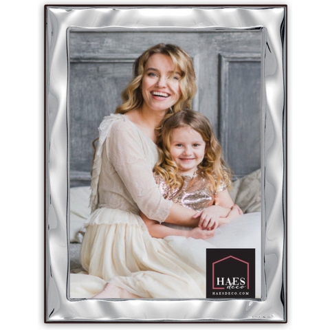 Haes Deco Verzilverde Fotolijst Pavia voor een foto van 10x15 cm - B75946HS