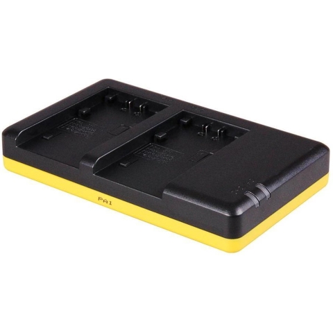 Duo oplader voor 2 camera accu's Sony NP-FH70 / NP-FH100