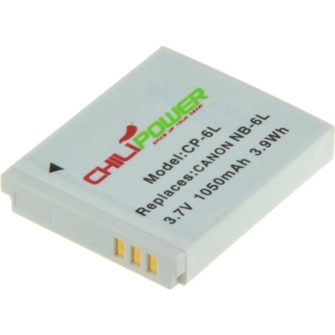 ChiliPower NB-6L accu voor Canon - 1000mAh