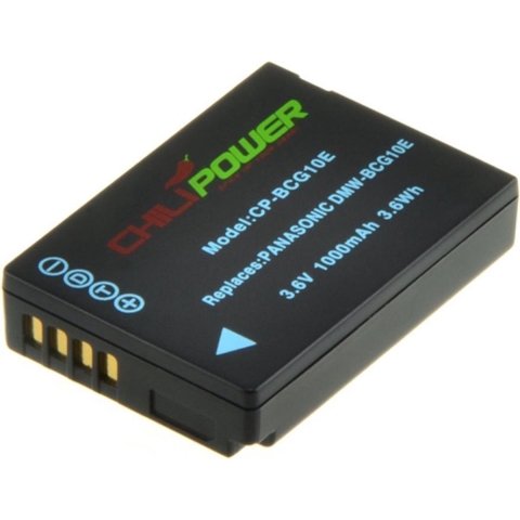 ChiliPower DMW-BCG10E accu voor Panasonic - 1000mAh
