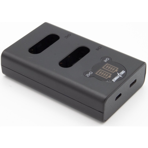 ChiliPower Sony NP-BX1 dubbellader voor 2 camera accu's (tegelijk)