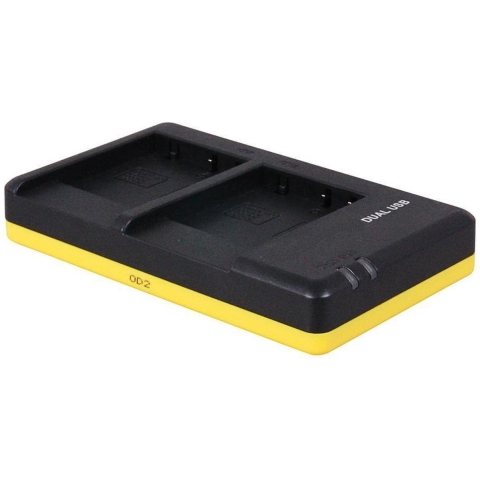 Duo oplader voor 2 camera accu's Panasonic DMW-BCG10