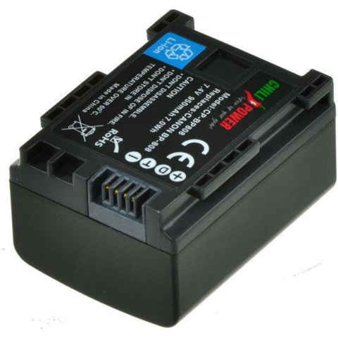 ChiliPower BP-808 / BP-807 accu voor Canon - 950mAh
