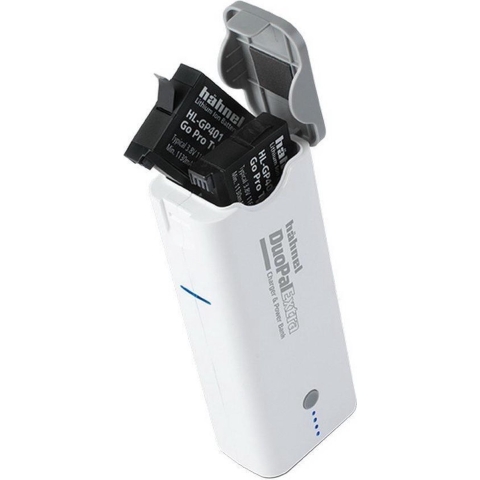 Hähnel Duopal Extra KIT - dubbellader én 5200mAh powerbank - inclusief Hero4 accu