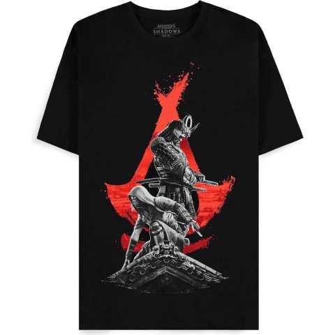 Assassin's Creed Shadows - Men's Short Sleeved T-shirt (Zwart)