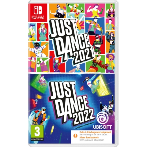 Just Dance 2021 & 2022 Bundle (Code in a Box)