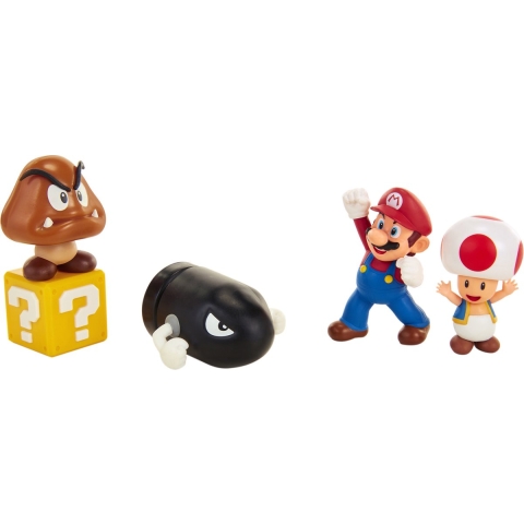 Super Mario Figure Set - Acorn Plains