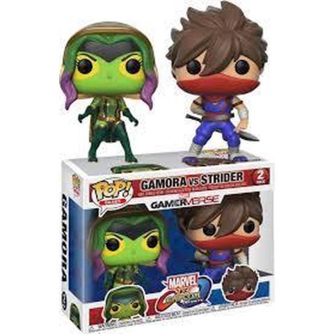 Marvel vs Capcom Infinite Funko Pop Vinyl: Gamora vs Strider Double Pack