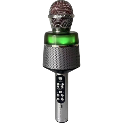 N-GEAR Star Mic - Bluetooth Karaoke Microfoon voor Kinderen - Silver