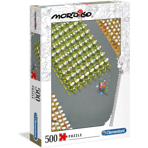 Clementoni Mordillo Puzzel 500 The March