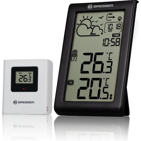 BRESSER Meteo Temp W weerstation met DCF-radiosignaal