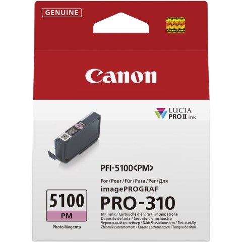 Canon PFI-5100 PM Photo Magento Inkt voor Prograf Pro 310