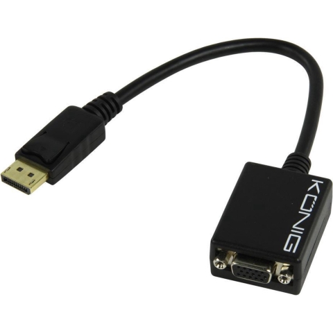 Displayport naar VGA adapterkabel 0.2m