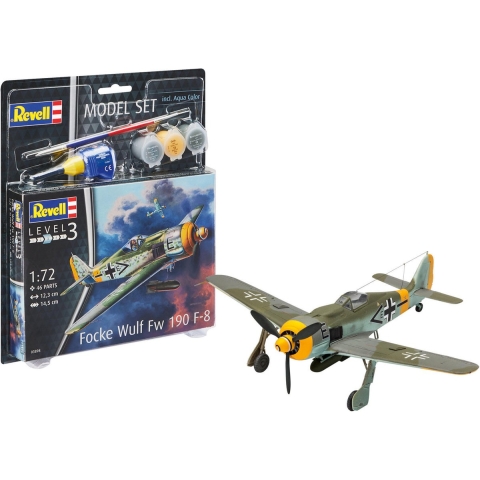Revell 1/72 Focke Wulf FW190 F-8 - Model set