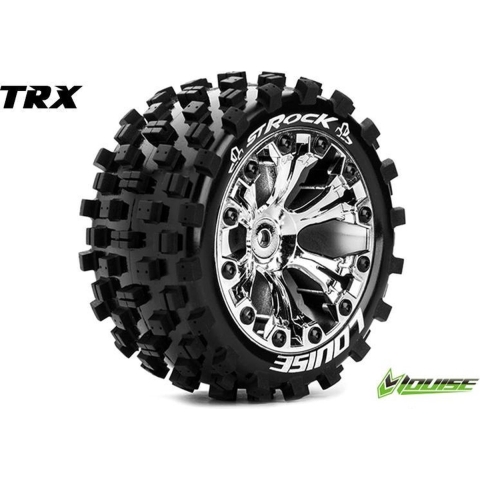 Louise ST-ROCK Soft banden op 2.8" BB Velgen Chroom - 0" Offset