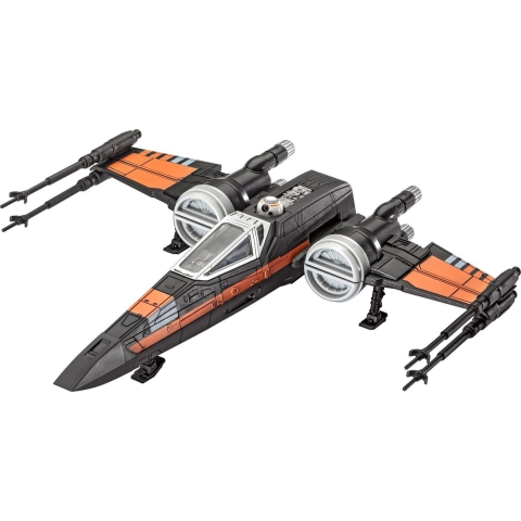 Revell 1/78 Poes X-Wing Fighter - Build And Play