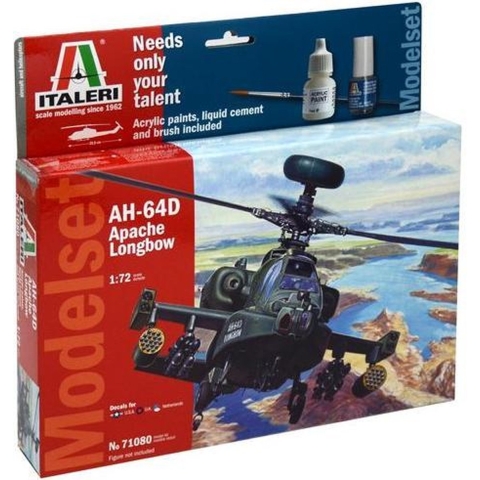 Italeri 1/72 AH-64 Apache ModelSet