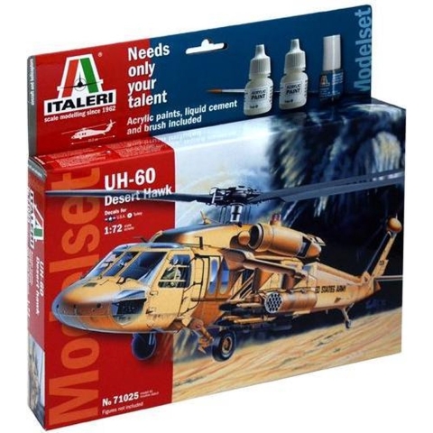 Italeri 1/72 UH 60 Desert Hawk (Modelset)