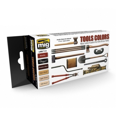 MIG Verf Set - Tools Colors