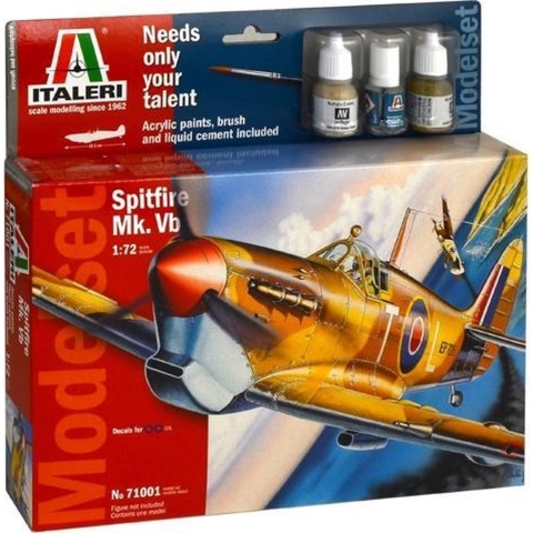 Italeri 1/72 Spitfire MK VB (Modelset)
